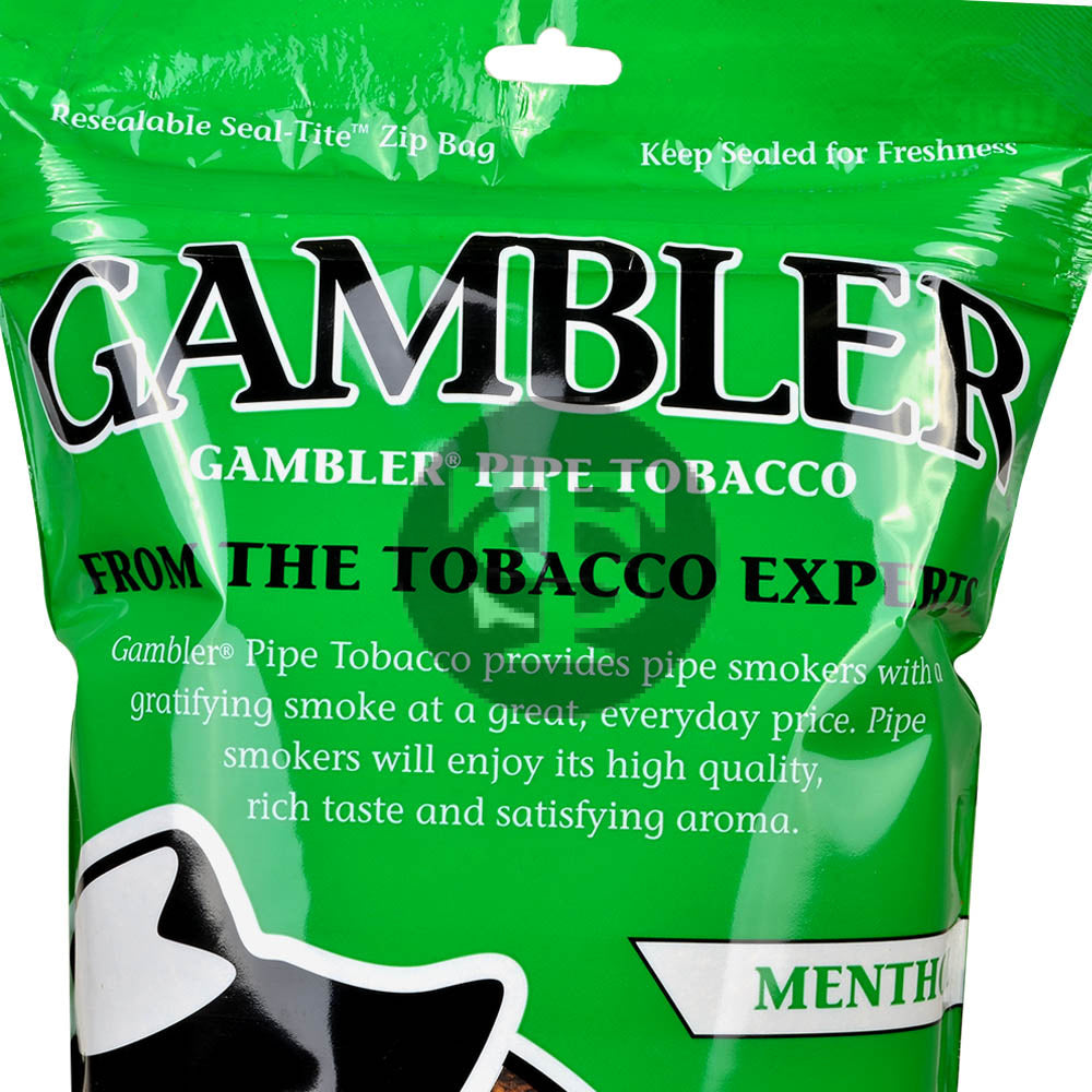 Gambler Pipe Tobacco Menthol (Mint) 16 oz. Bag – Tobacco Stock