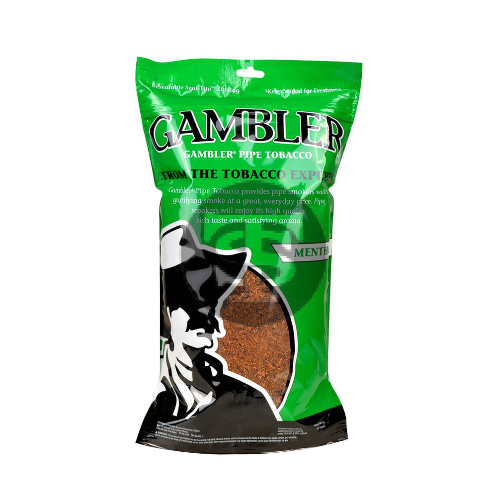 Gambler Pipe Tobacco Menthol (Mint) 16 oz. Bag – Tobacco Stock