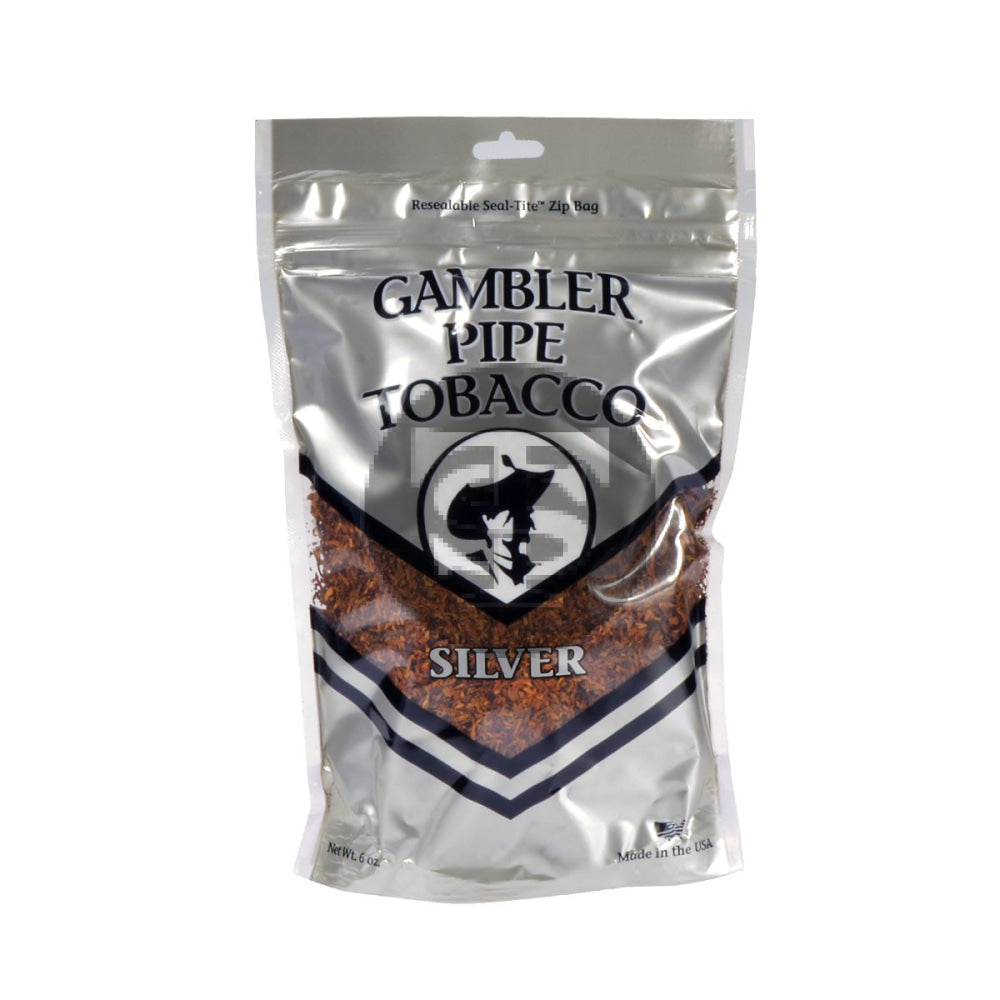 Gambler Pipe Tobacco Silver 6 oz. Bag – Tobacco Stock