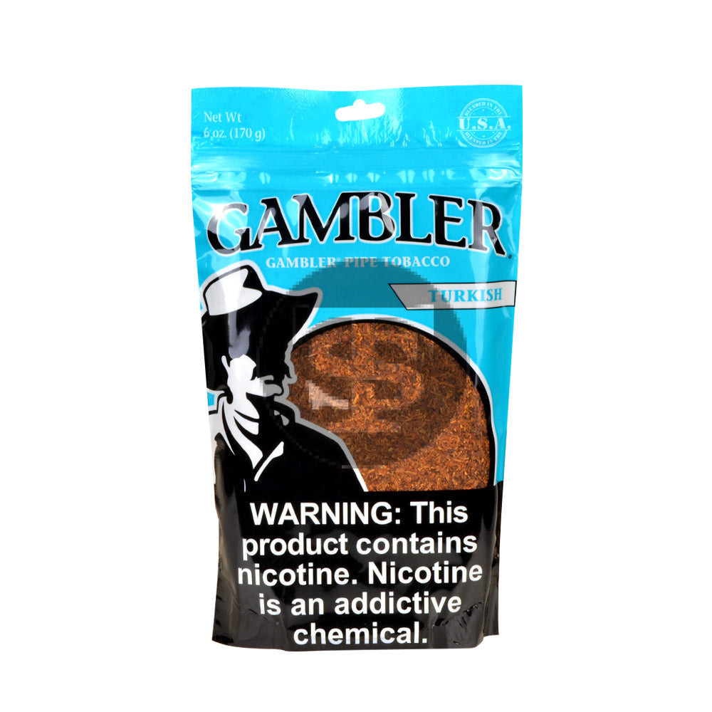 Gambler Pipe Tobacco Turkish 6 oz. Bag – Tobacco Stock