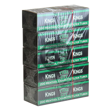 Gambler Tube Cut Filter Tubes King Size Menthol 5 Cartons of 200 1