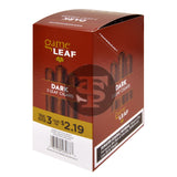 Game Leaf Dark Cigarillos 3 for $2.19 10 Pouches of 3