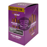 Game Leaf Wild Berry Cigarillos 3 for $2.19 10 Pouches of 3