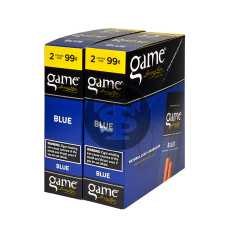 Game Vega Cigarillos Blue Foil 2 for 99 Cents 30 Pouches of 2 1