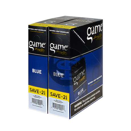 Game Vega Cigarillos Blue Foil 30 Pouches of 2 2