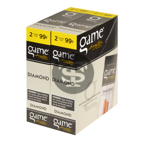 Game Vega Cigarillos Diamond Foil 2 for 99 Cents 30 Pouches of 2 1