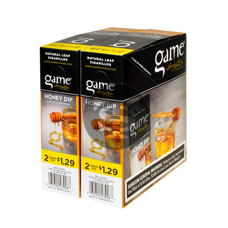 Game Vega Cigarillos Honey Dip Foil 2 for $1.29 30 Pouches of 2