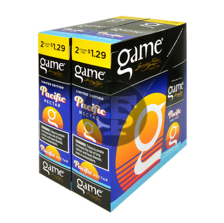 Game Vega Cigarillos Pacific Nectar Foil 2 for $1.29 30 Pouches of 2