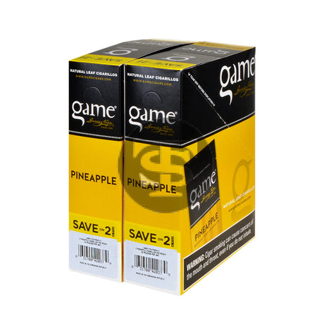 Game Vega Cigarillos Pineapple Foil 30 Pouches of 2 2