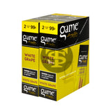Game Vega Cigarillos White Grape Foil 2 for 99 Cents 30 Pouches of 2 1