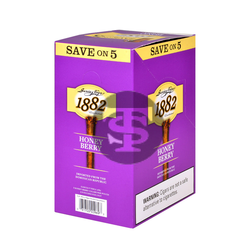 Garcia y Vega 1882 Honey Berry Cigarillos 8 Pouches of 5 2