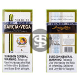 Garcia Y Vega Cigarillos 10 Packs of 5 3