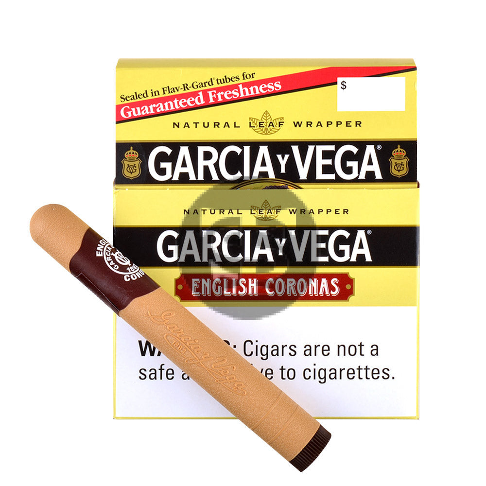 Garcia Y Vega English Corona Tubed Cigars Upright 30 Pack