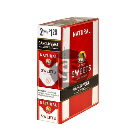 Garcia Y Vega Foil Fresh Cigarillos 1.29 Brown 15 Pouches of 2 1