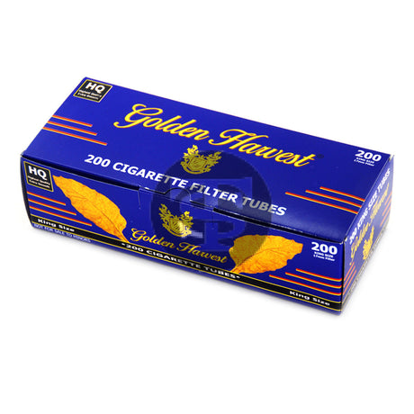 Golden Harvest Filter Tubes King Size Light 5 Cartons of 200 1