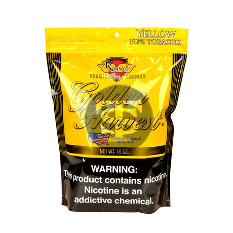 golden harvest pipe tobacco 1 lb robust 1lb (16oz) Golden Harvest Mild Blend Pipe