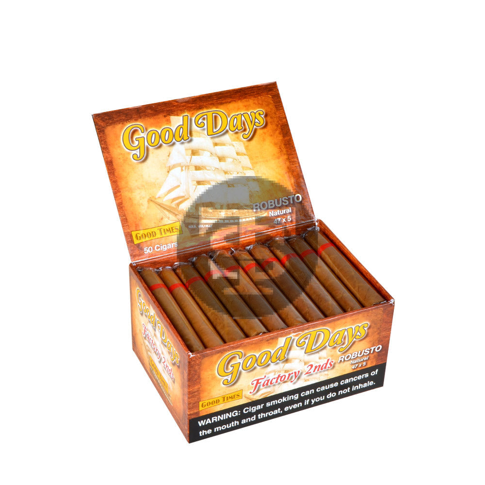 Good Days Factory Rejects Robusto Cigars Box of 50 4
