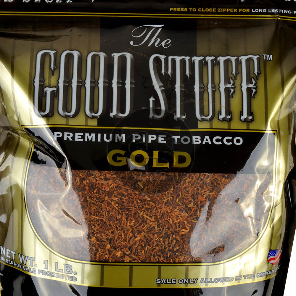 新品未使用raw life factory鉄土 KING　SMOKE GOLD3 Good Stuff Gold Pipe Tobacco | 16 oz. – Tobacco Stock