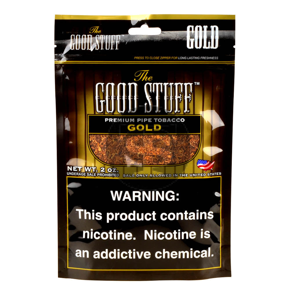 Good Stuff Gold Pipe Tobacco 2 oz. Bag