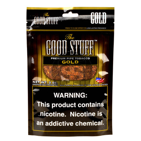 Good Stuff Gold Pipe Tobacco 2 oz. Bag