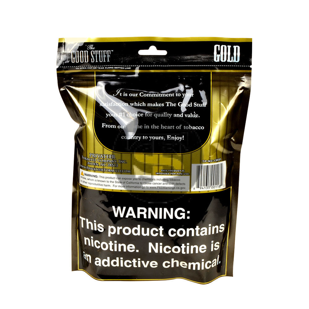 Good Stuff Gold Pipe Tobacco 6 oz. Bag