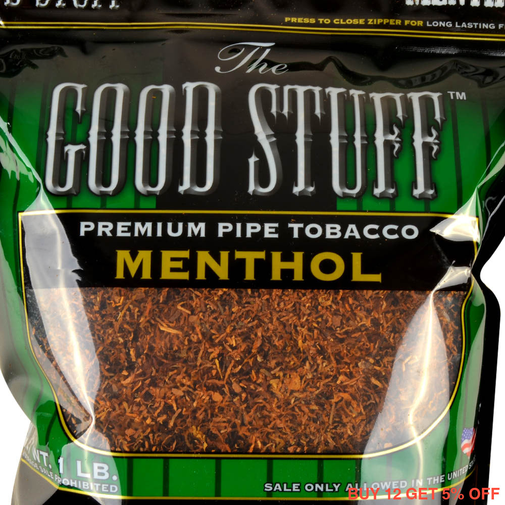 Good Stuff Menthol Pipe Tobacco 16 oz. Bag