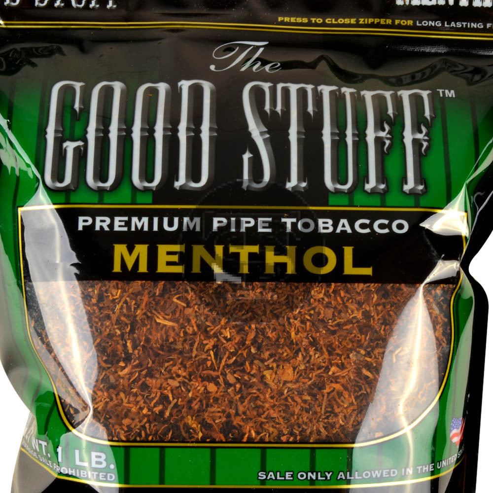 Good Stuff Menthol Pipe Tobacco 16 oz. Bag – Tobacco Stock