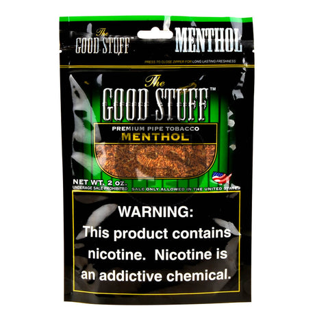 Good Stuff Menthol Pipe Tobacco 2 oz. Bag