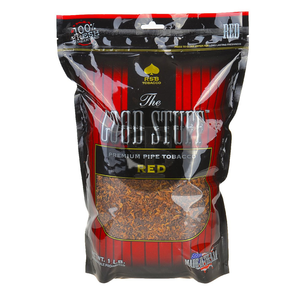 Good Stuff Red Pipe Tobacco 16 oz. Bag – Tobacco Stock