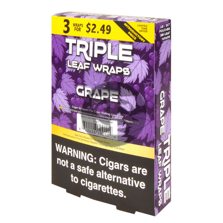 Good Time Triple Leaf Grape Wraps 3x$2.49