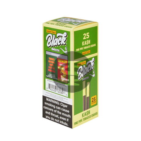 Good Times Black & Smooth Cigars 59 Cents Box of 25 Kash 2