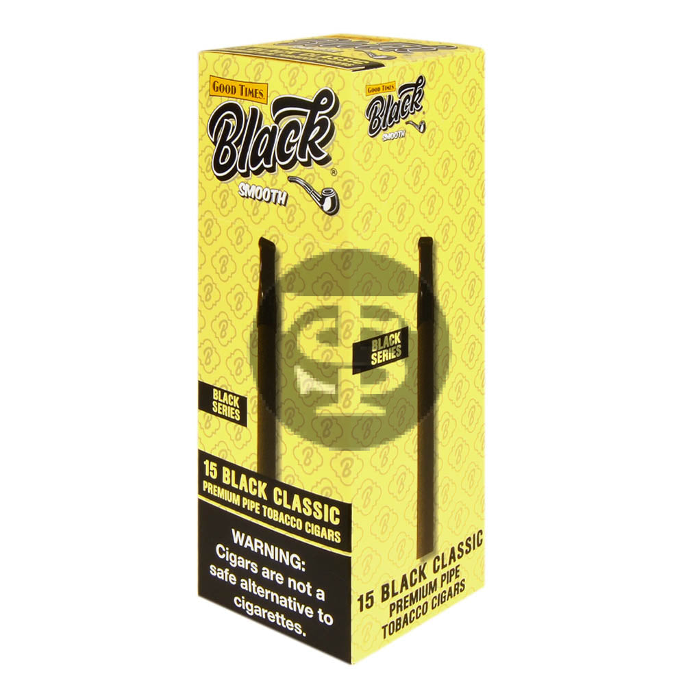Good Times Black Smooth Black Classic Cigarillos 15ct