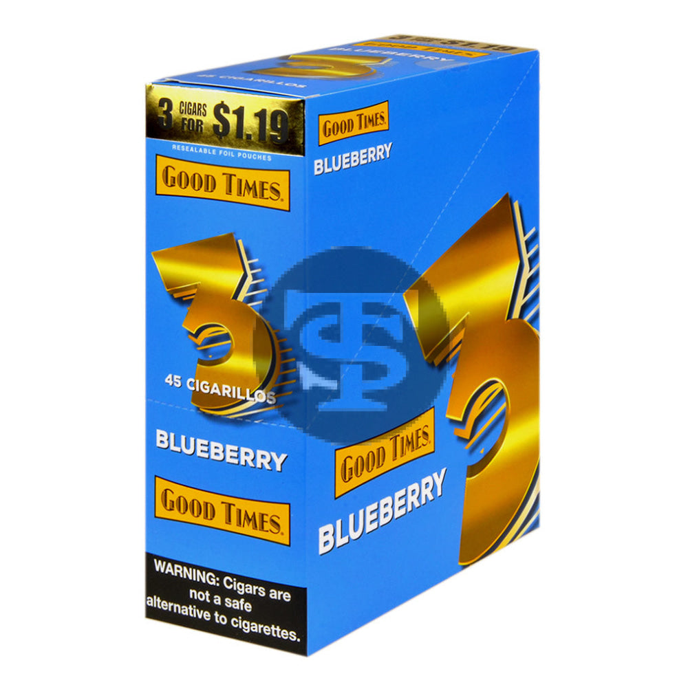 Good Times Cigarillos Blueberry 45ct $1.19