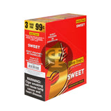 Good Times Cigarillos Sweet 3 for 99 Cents Pre Priced 15 Packs of 3