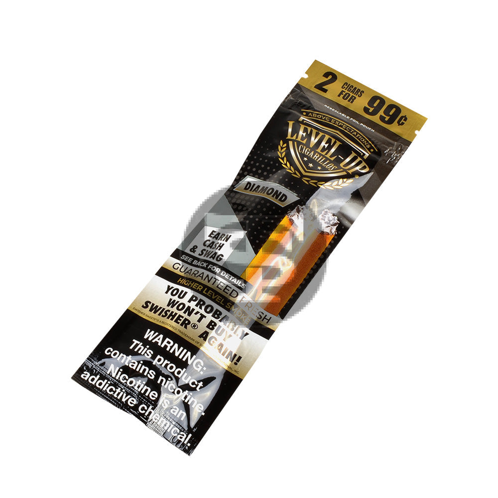 Good Times Level Up Diamond Cigarillos 99c 30 packs of 2