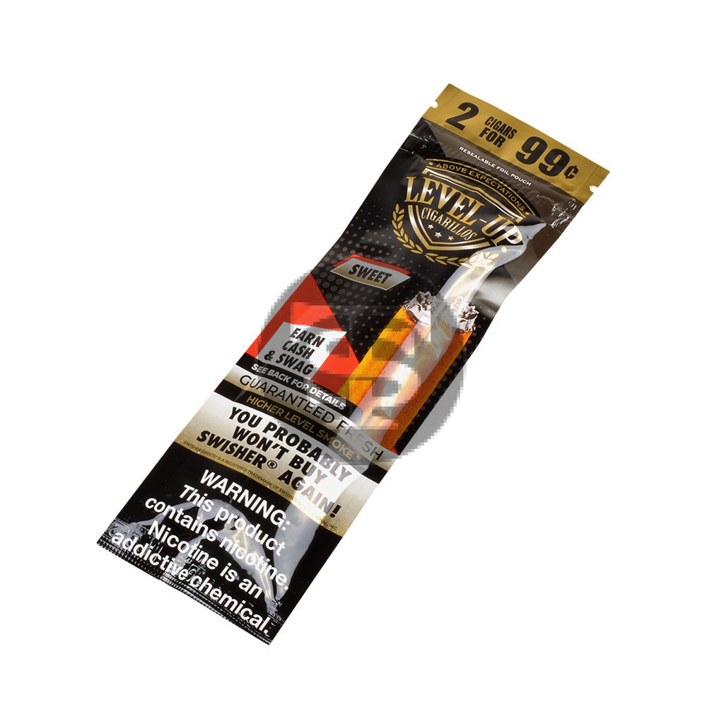 Good Times Level Up Sweet Cigarillos 99c 30 packs of 2
