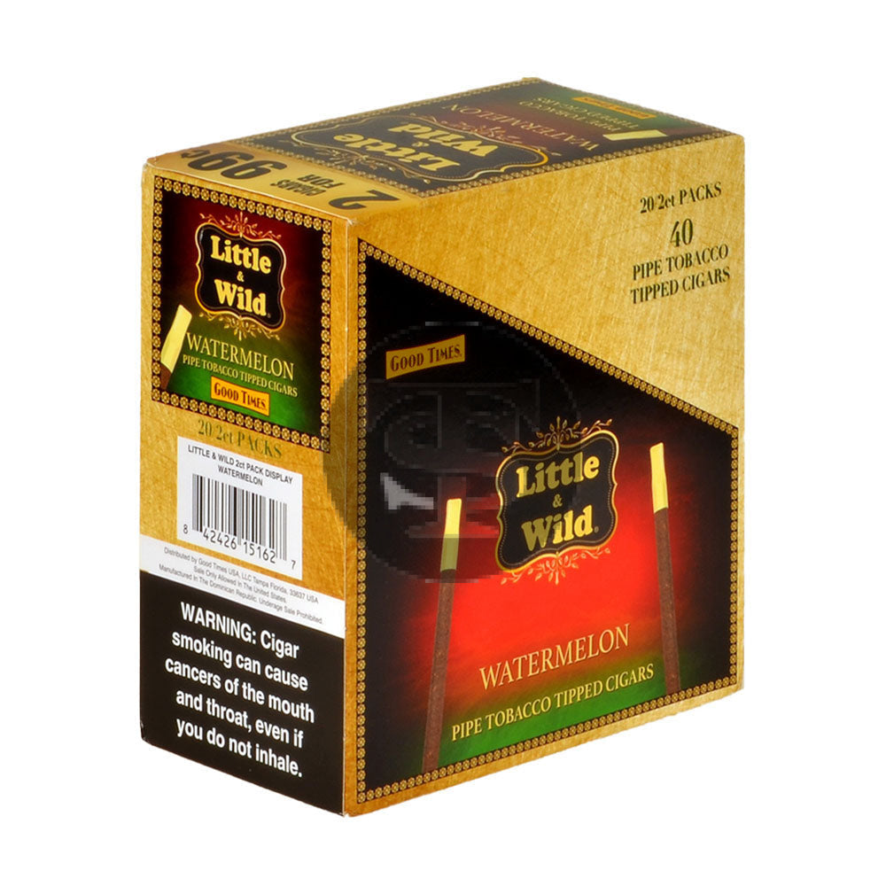 wild tobacco 2 Good Times Little and Wild 2 For 99c 20 Packs of 2 Watermelon – Tobacco  Stock