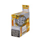 Good Times Mini Cigarillos Diamond Pre Priced 15 Packs of 3