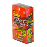Good Times Strawberry Kiwi Flat Wraps Pre Priced 25 Pouches of 2 1