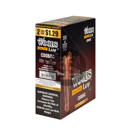 Good Times Sweet Woods 2 For $1.29 Cigarillos 15 Pouches Of 2 Cognac 2