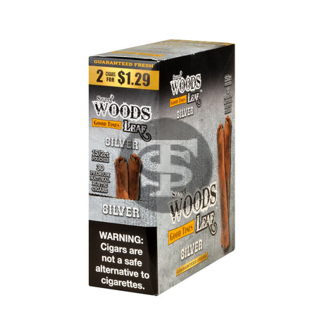 Good Times Sweet Woods 2 For $1.29 Cigarillos 15 Pouches Of 2 Silver 1