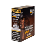 Good Times Sweet Woods 2 For $1.49 Cigarillos 15 Pouches of 2 Natural