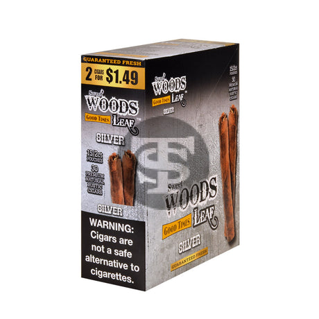 Good Times Sweet Woods 2 For $1.49 Cigarillos 15 Pouches of 2 Silver