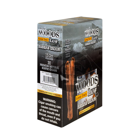 Good Times Sweet Woods cigarillos 15 Pouches of 2 Russian Cream 2