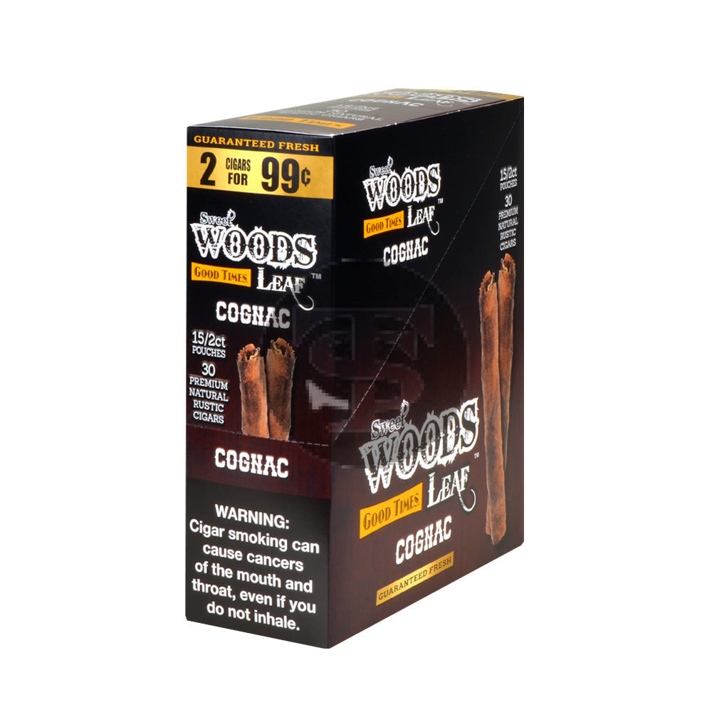 Good Times Sweet Woods Cognac 2/99 Pre Priced 15 Packs of 2 1