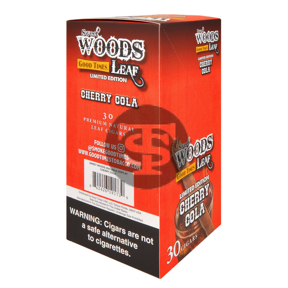 Good Times Sweet Woods Leaf Cherry Cola 6 packs of 5