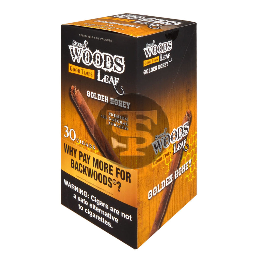 Good Times Sweet Woods Leaf Golden Honey 6 packs of 5