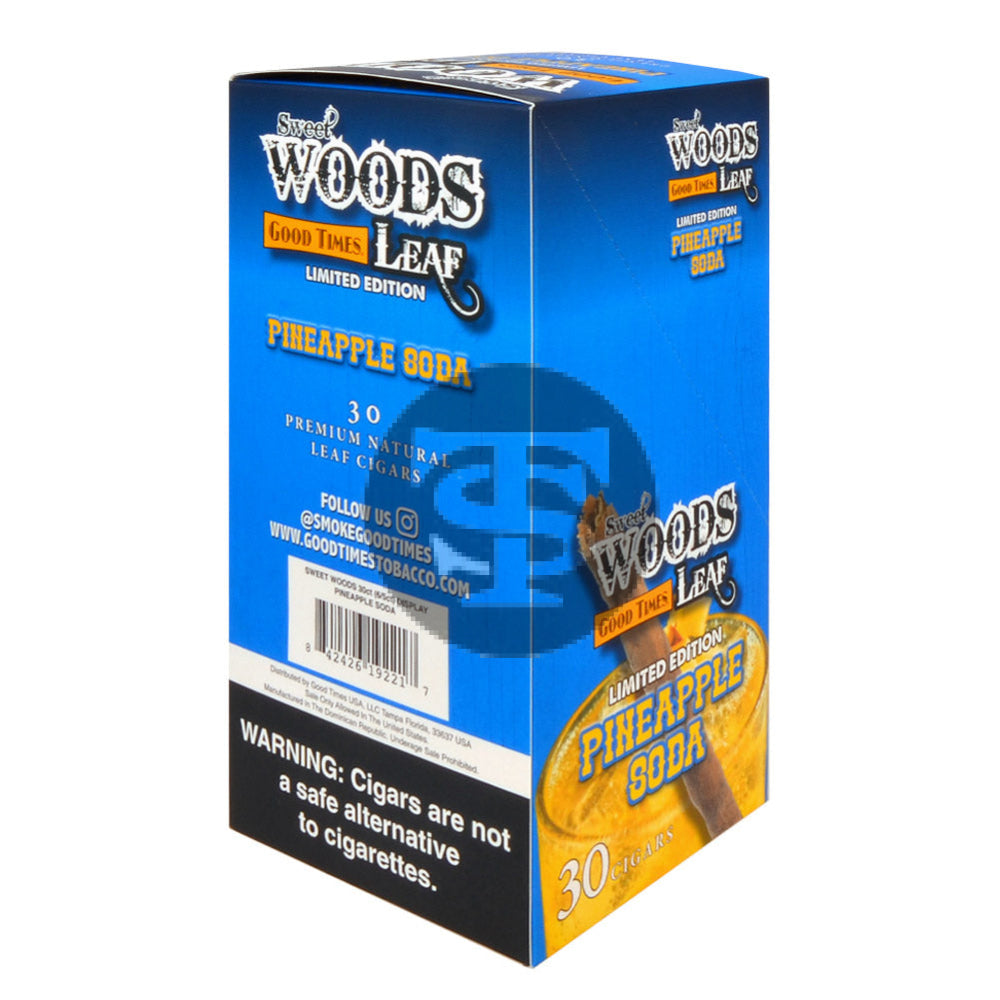 Good Times Sweet Woods Leaf Pineapple Soda 6 packs of 5