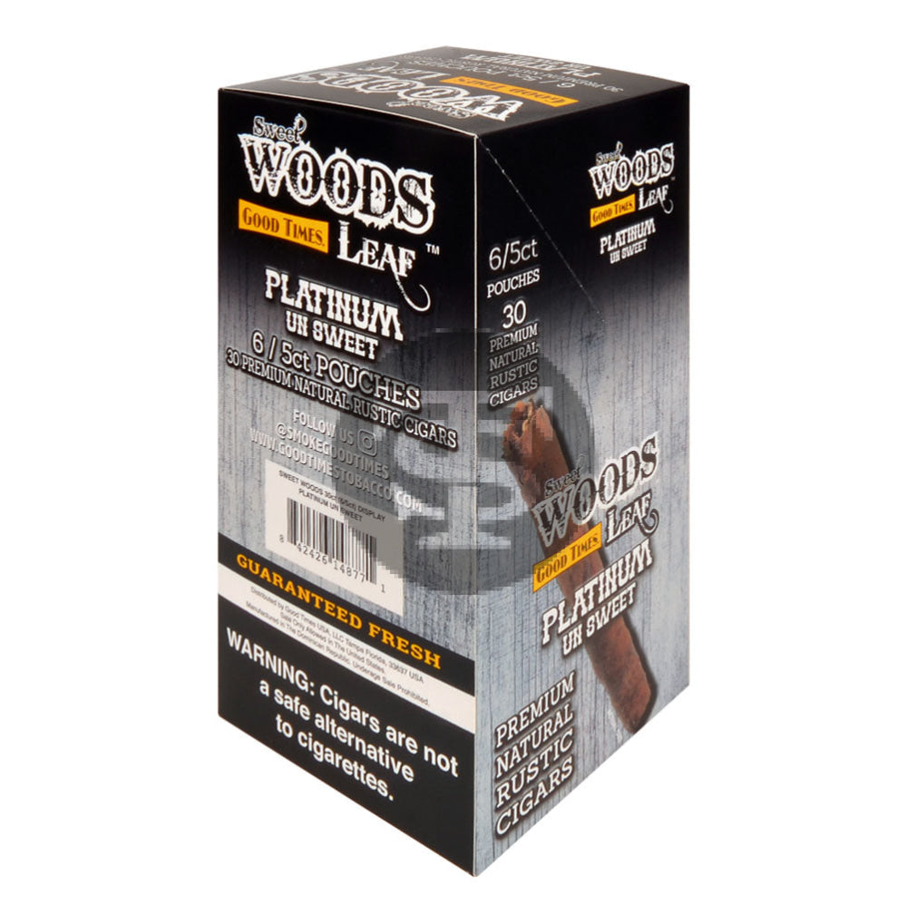 Good Times Sweet Woods Leaf Platinum 6 packs of 5