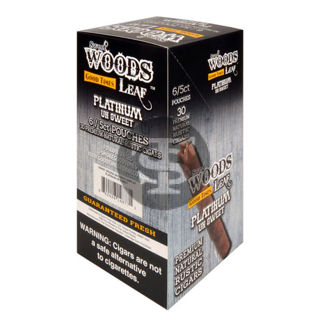 Good Times Sweet Woods Leaf Platinum 6 packs of 5